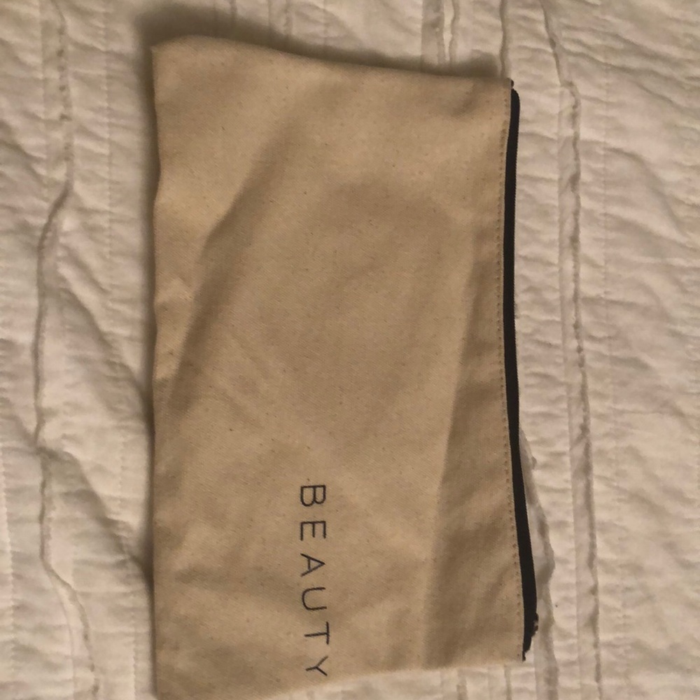 Beautycounter cloth  makeup bag